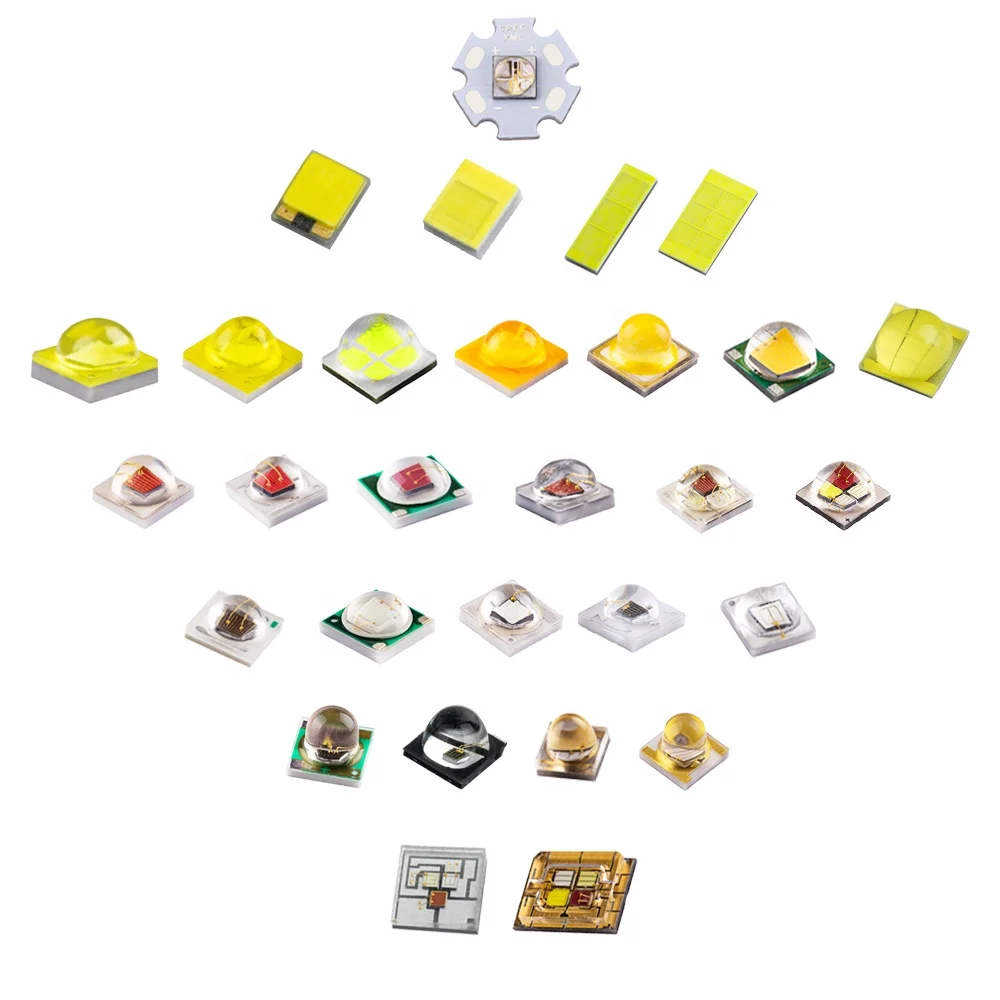 SMD CSP 3570 LED Chip Red Green White Ice Blue Lemon Yellow 9V 30W CSP LED Light for Headlight
