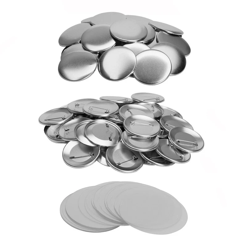 Diy 32Mm 58Mm Button Badge Components Pin Button Badge Accessories Making Raw Material With Safety Button Badge Pin