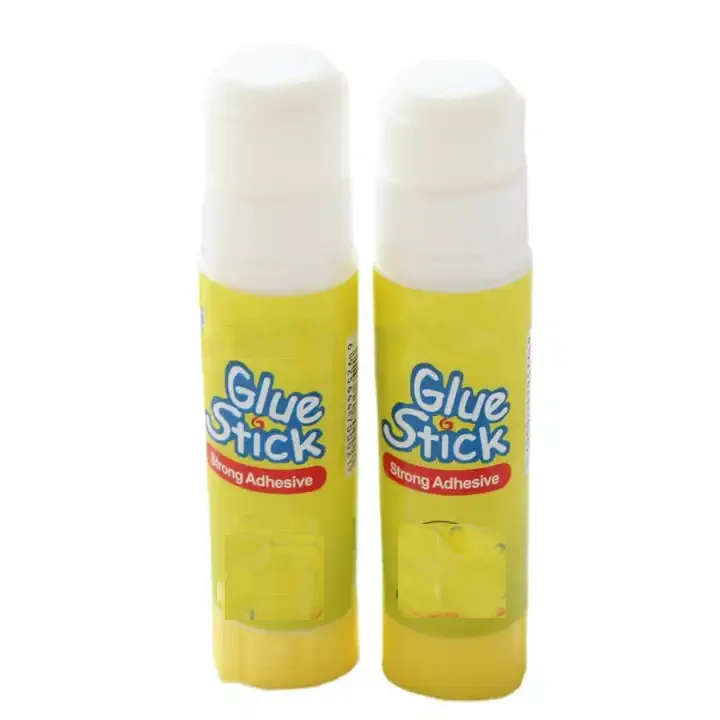 New Solid Glue Cute School Supplies Custom logo White Stick Office Use Stationery Strong on Sales