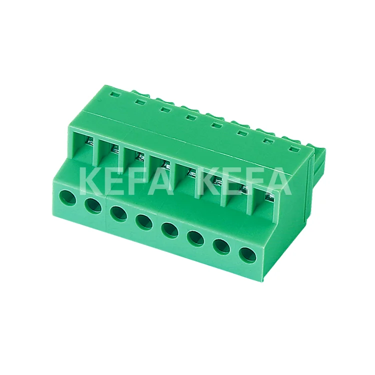 KF2EDGKC-3.5-3.81 Plug in Green Plastic Terminal Block Pluggable Electrical Connector