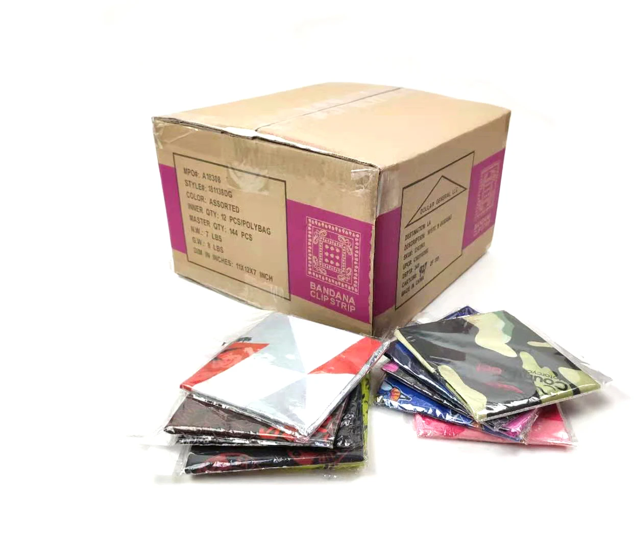 
Бандана из натурального хлопка на заказ, квадратная однотонная хлопковая бандана без рисунка 