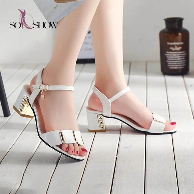 Buy BEIGE Elegant Ladies Sandals – Soloto
