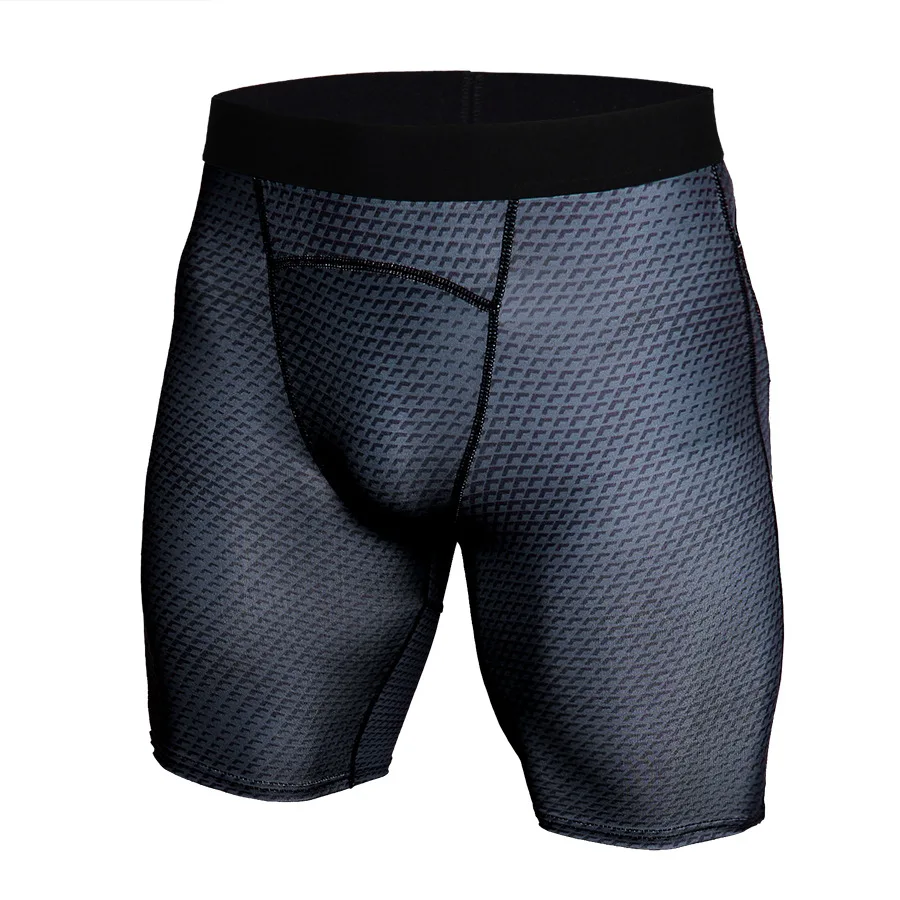 Pantaloni scurți de compresie pentru antrenament pentru bărbați, sport, alergare, sală de sport, casual, personalizați, imprimare 166_voghion.com
