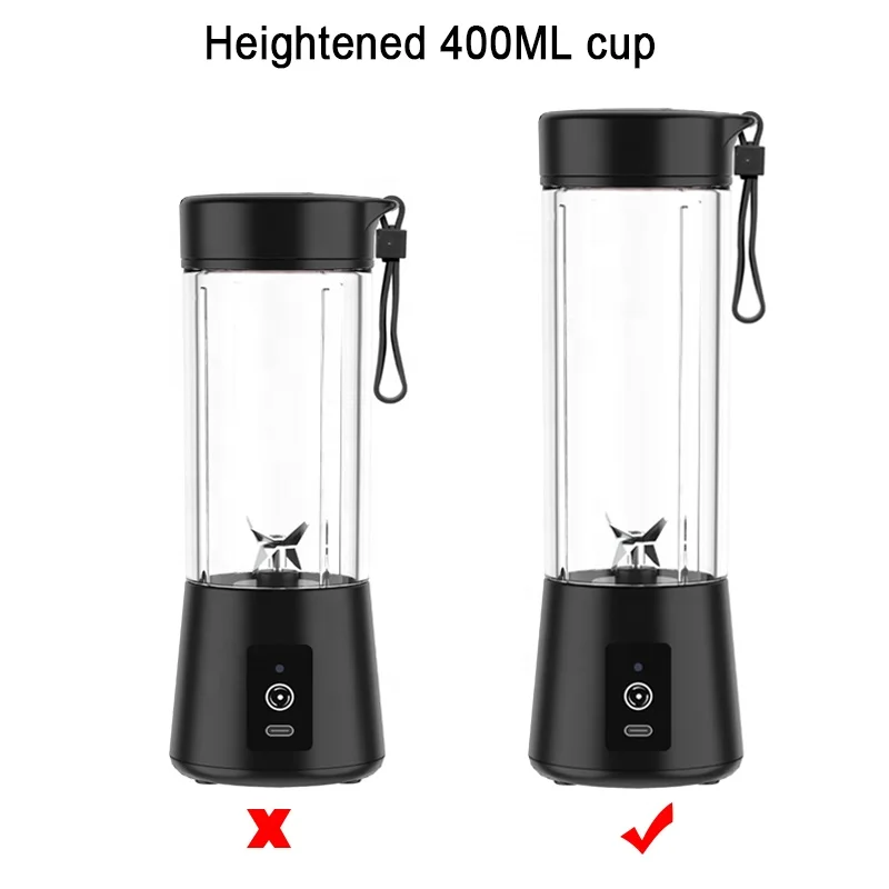 Portable Blender,13.5 Oz /400ML Mini Blender For Shakes and