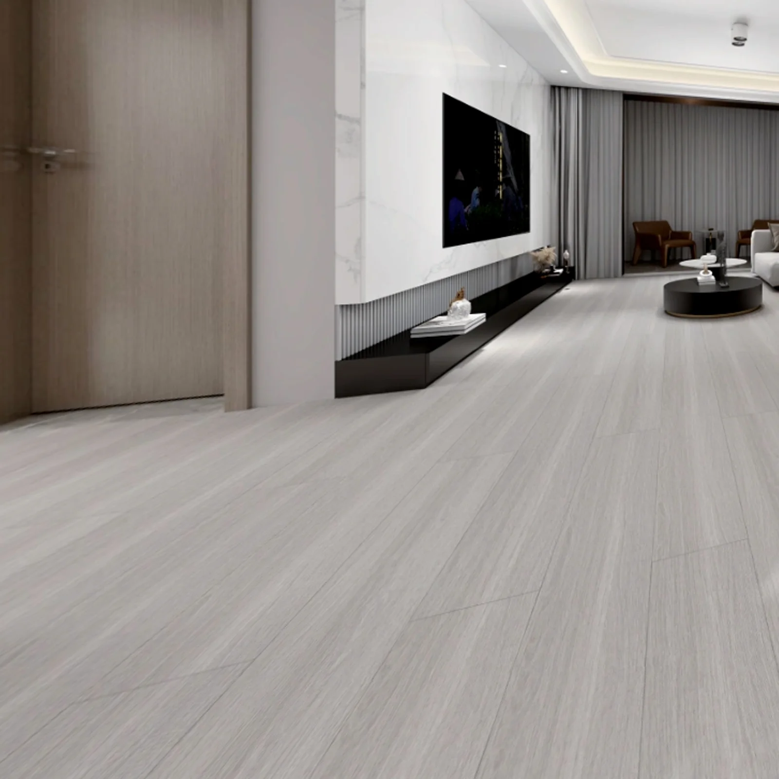 Durable 11mm Engineering Wooden Floor Modern Home Indoor Living Room Laminated Flooring