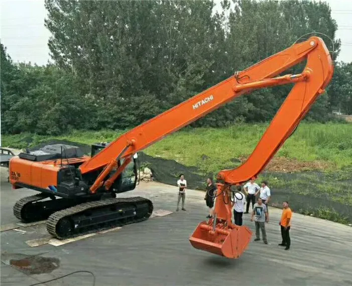 MONDE 2024 New Design Excavator Long Reach Boom  Long Arm Extension Arm for River Dredging Demolition Work Demolition Work