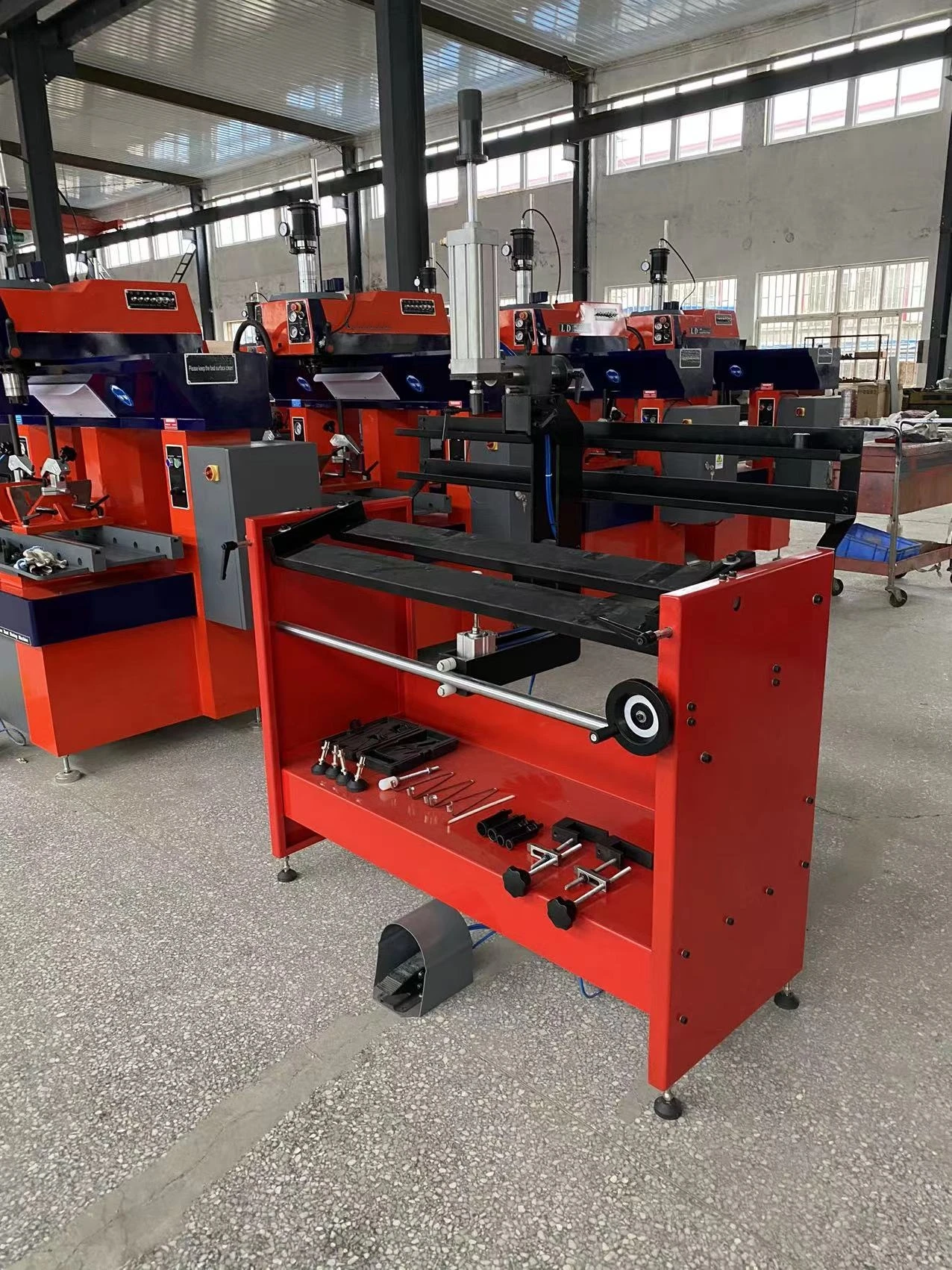 Cylinder Head Spring Disassembly and Assembly Working Station LD1150
