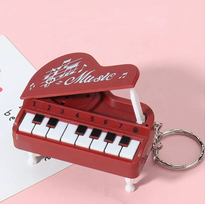 Bague Piano En Acier Inoxydable - Bague Rotative Design Créatif - Taille 9 - Pour Amateurs De Musique - Cadeau Original - 9