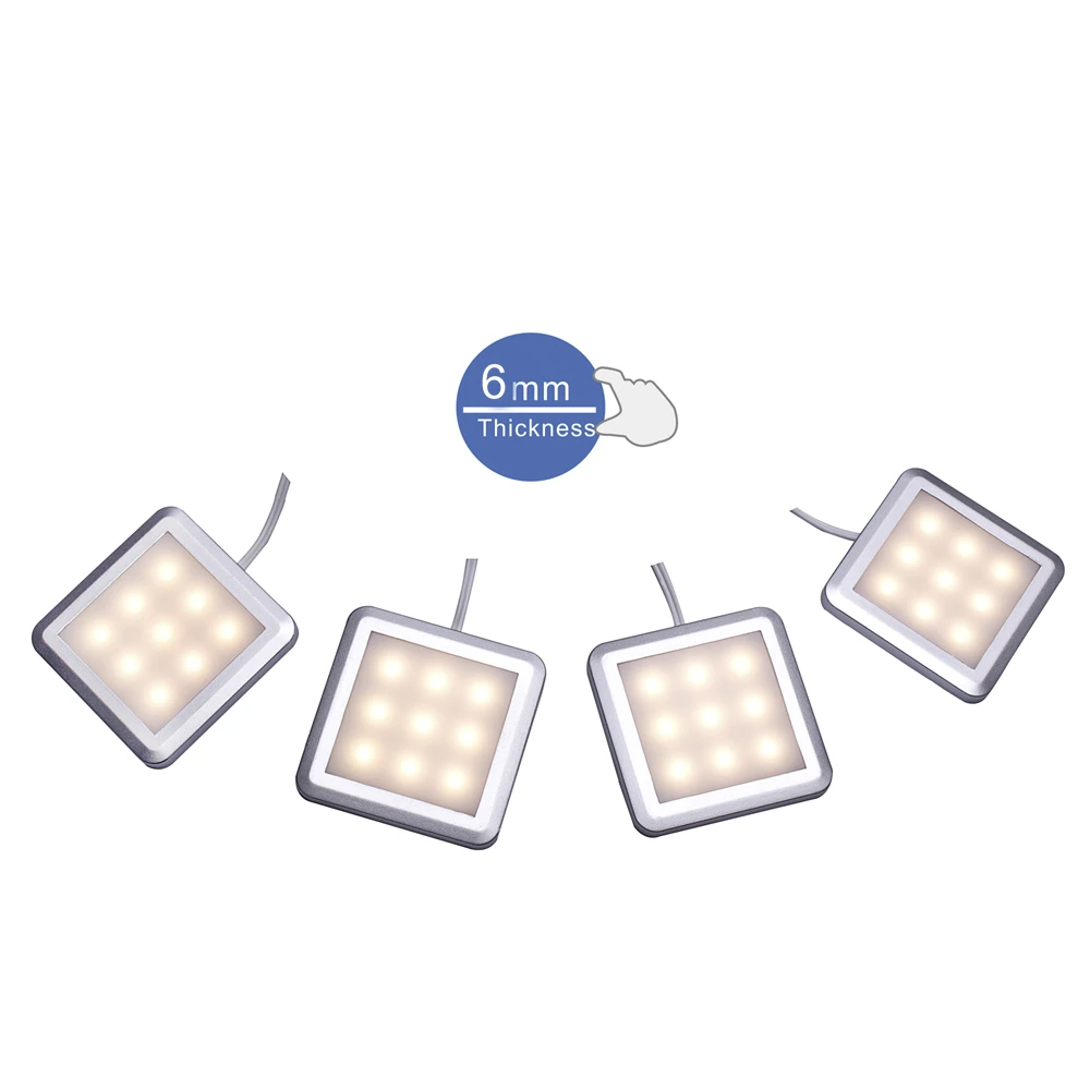 trending hot products ultrathin led square light 12v led panel lights