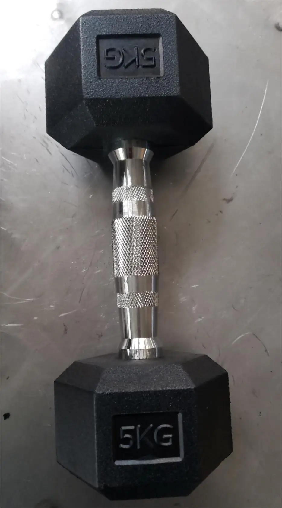 Mancuernas para hacer ejercicio, levantamiento de pesas, 5KG, 7,5 KG, 10KG,  equipo de gimnasio en casa, mancuernas hexagonales de goma