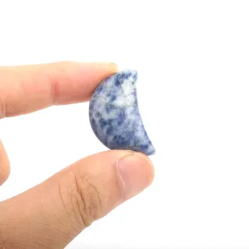 Wholesale Natural Crystal Polishing Healing Gemstone Mini Moon