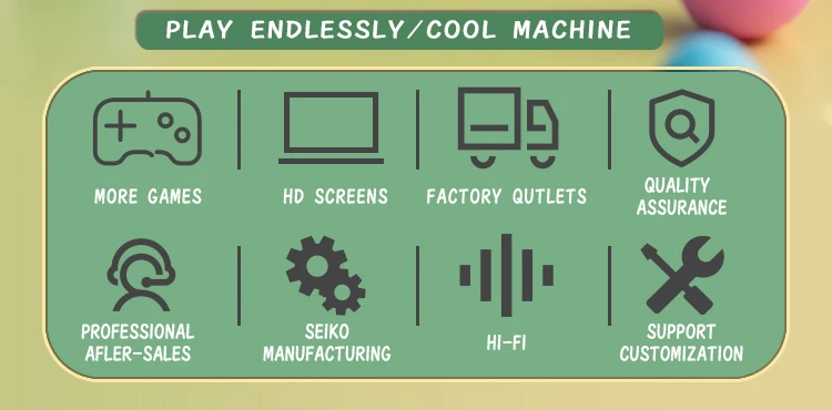 Funpark New Arrivals Coin-Operated Arcade Redemption Machine Happy Bounce Tickets Lottery Games 1 Year Warranty English Metal manufacture