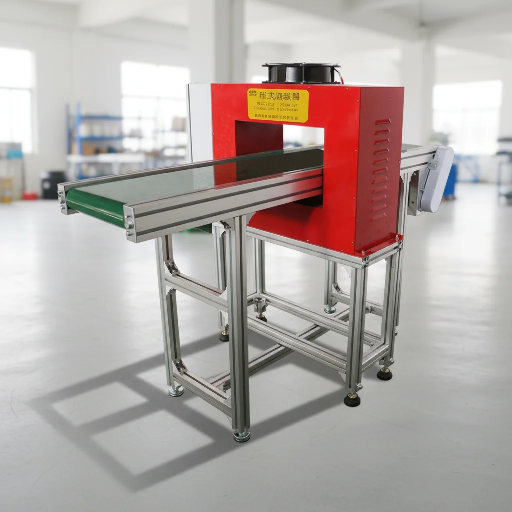 TEBAK Demagnetizer for Belt-Type Metal Components, Bearings, Gears and Auto Parts | Non-Interference