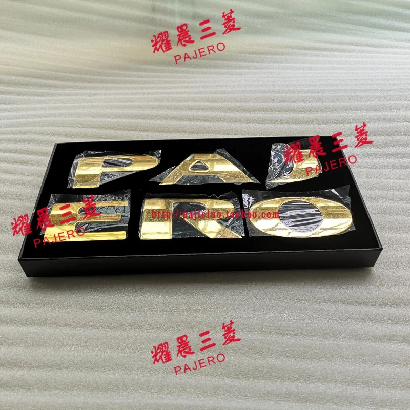 Car Parts Metal Hood Emblem Logo Bonnet Badge Compatible With Mitsubishi  Pajero Montero V9~ Series 2006~ Gold Sticker| Alibaba.com