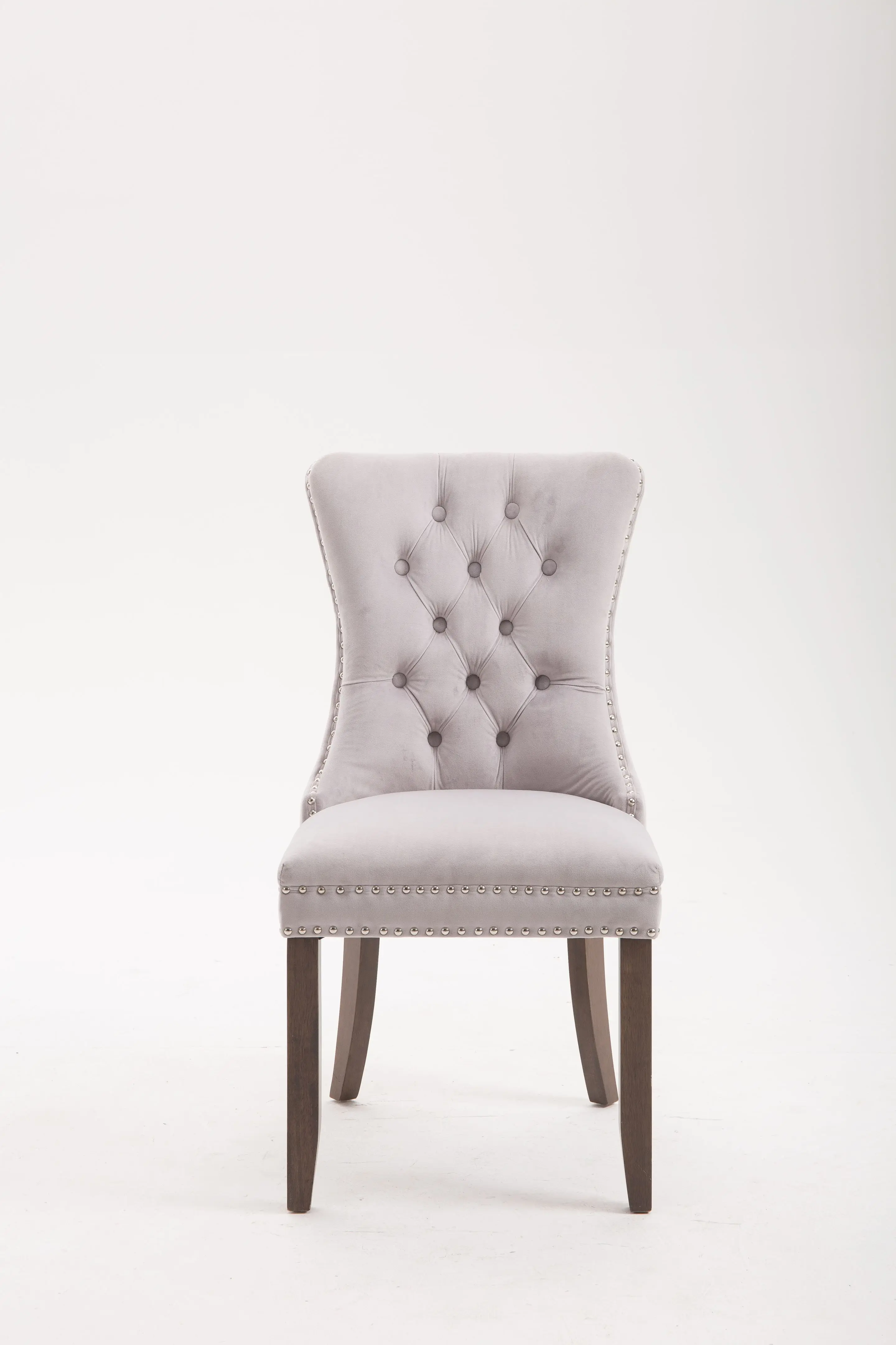 Modern Dining Room Set Furniture Upholstered Linen Fabric High Back Dining Table Chair details