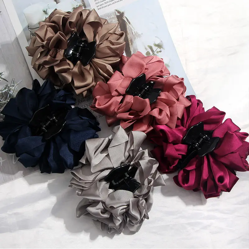 Shop Our Hot Sale Fabric Flower Hair Clips Stylish Durable