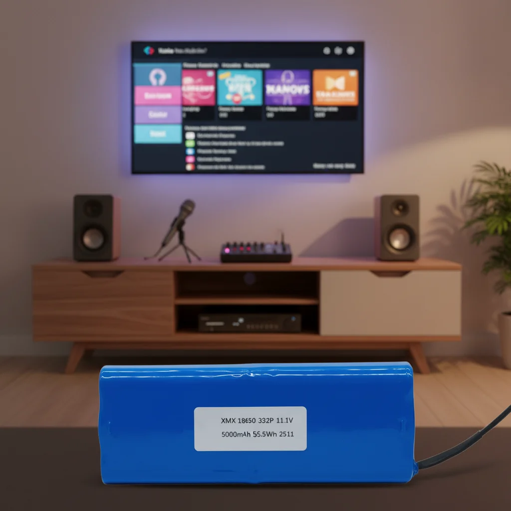 12V Nominal Voltage 5000mah Capacity 3s2p Li-ion Icr 18650 Battery Pack Blue OEM for Medical Devic H1c2ebe7b03774ee28cd0629d814dddd8N