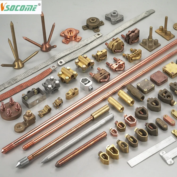 2P Fork Type Bus Bar Terminals Electrical Copper Busbar for Circuit Breaker