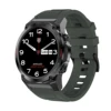 tarnish+jungle green silicone  strap