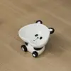 Panda Blanco y Negro - Boca Plana Negro