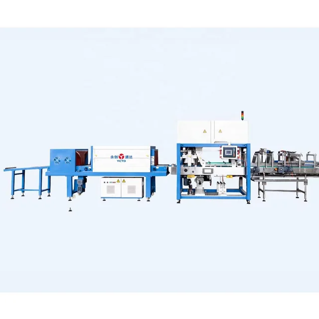 YCTD Electric Advanced Heat Shrink Film Machine Water Bottles Advanced Packaging Beverages Durable PE Motor PLC Engine