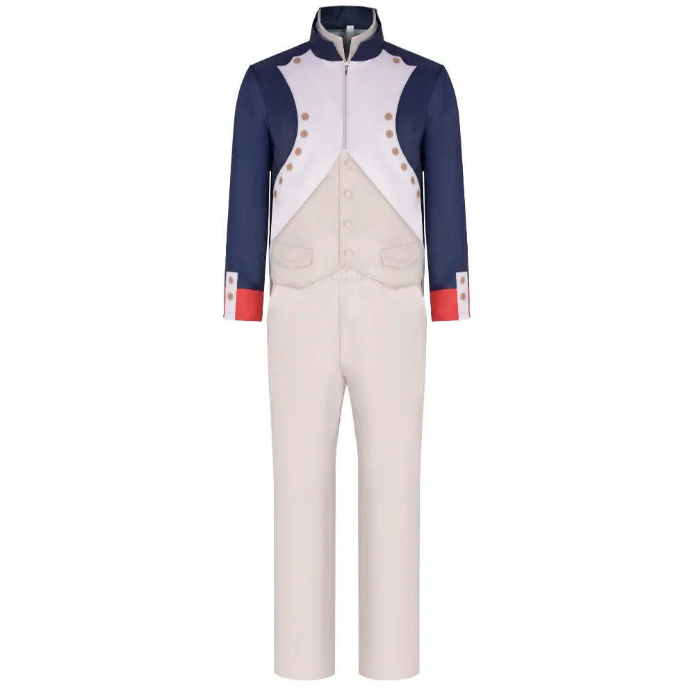 18Th 19th Medieval Century Palace Retro Emperor Adult Napoleon Cosplay Costume Full Suit MDEC-024