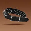 XQ068 Black Studded Collar