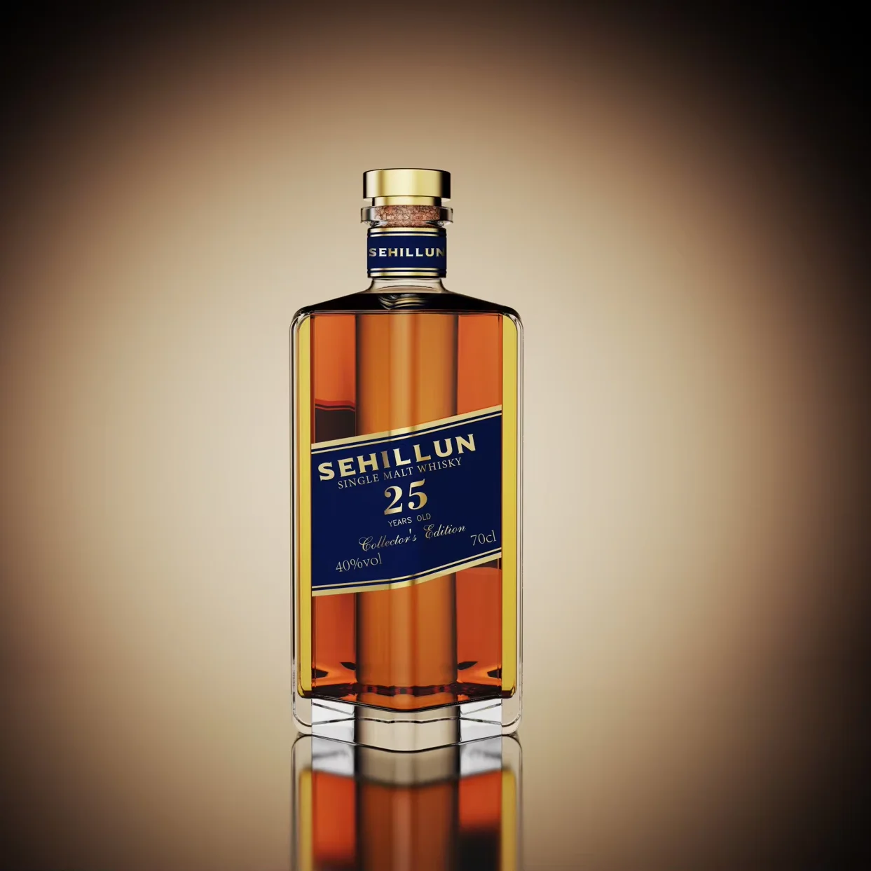 Spirit Glass Bottle Vodka Rum Tequila Brandy 750ml 700ml