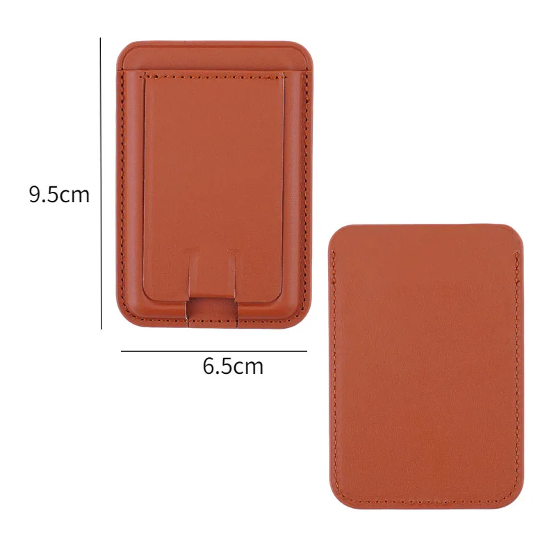 Powerful N52 Leather Magnetic Card Wallet Holder For Magsafe Wallet ...