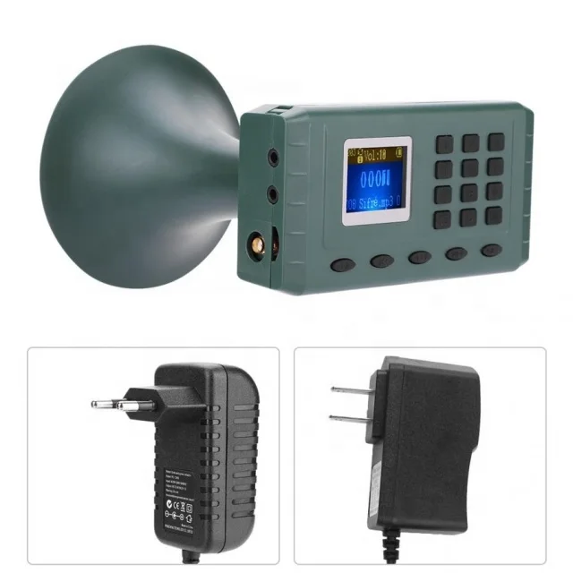Electronic Hunting Bird Caller Sounds Voice Caller Player Loudspeaker Snow Goose Decoys with Timer CP380 for Outdoor Hunting