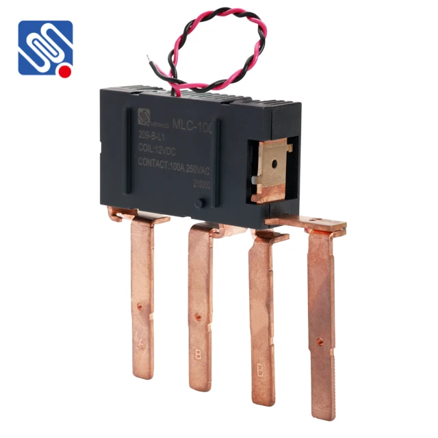 Meishuo MLC-100-209-B-L1 Two Contact Groups Normally Closed 1.5W 9VDC 100A 250VAC Latching Relay