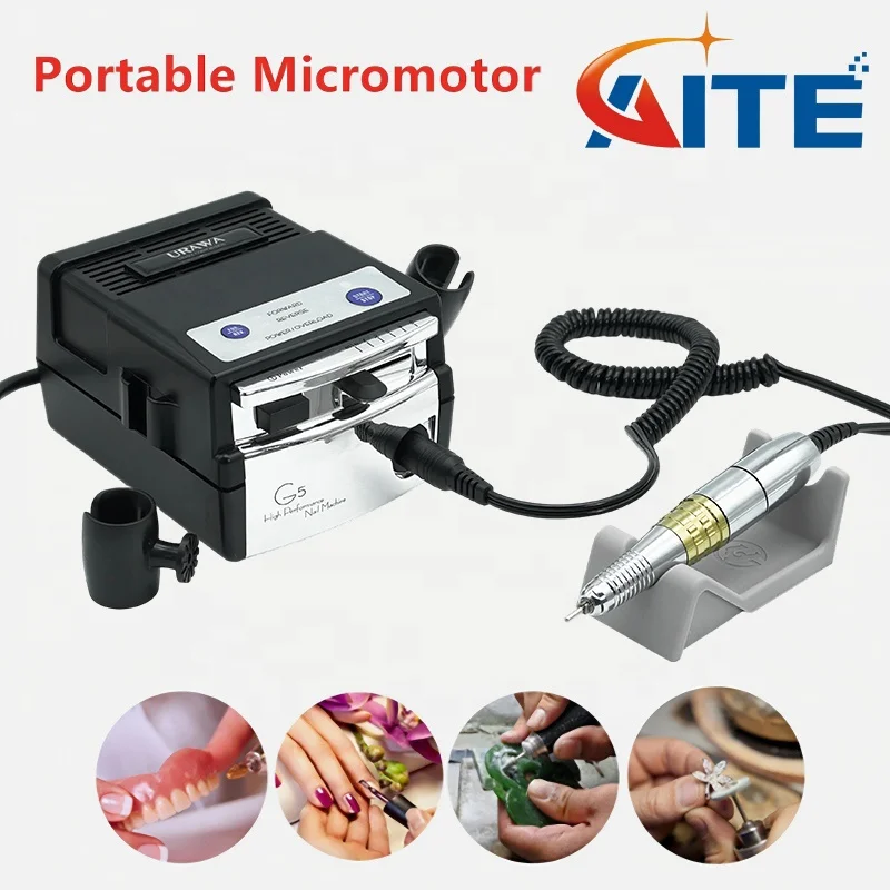 2066 AT-ND-182 Best Professional Electric Nail Drill Machine G5 UP200 28000RPM