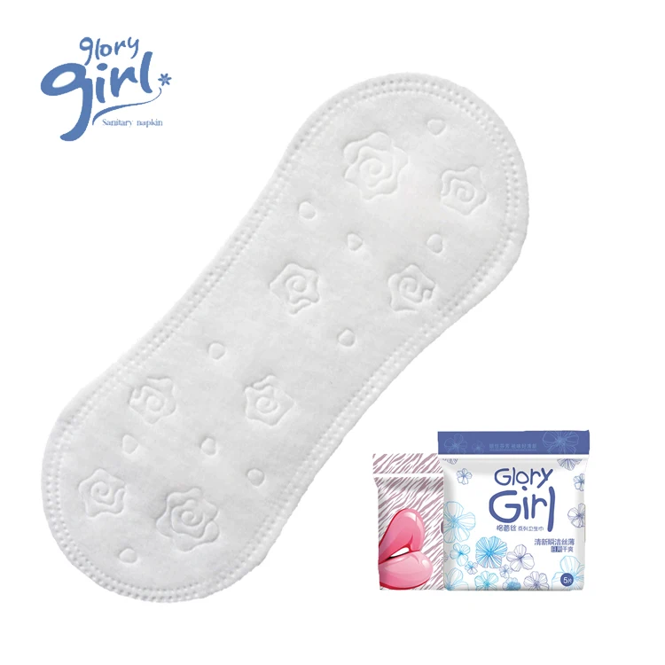 Mini Sanitary Napkins Panty Liners Organic Cotton Panty Liners For