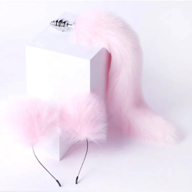 Fox Tail Metal Anal Plug