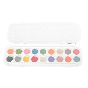 Signature Metallic Watercolor Set, 18 Piece Pearl Paint, Perfect for Wall, Paper, Canvas, and Wood Painting Forschool