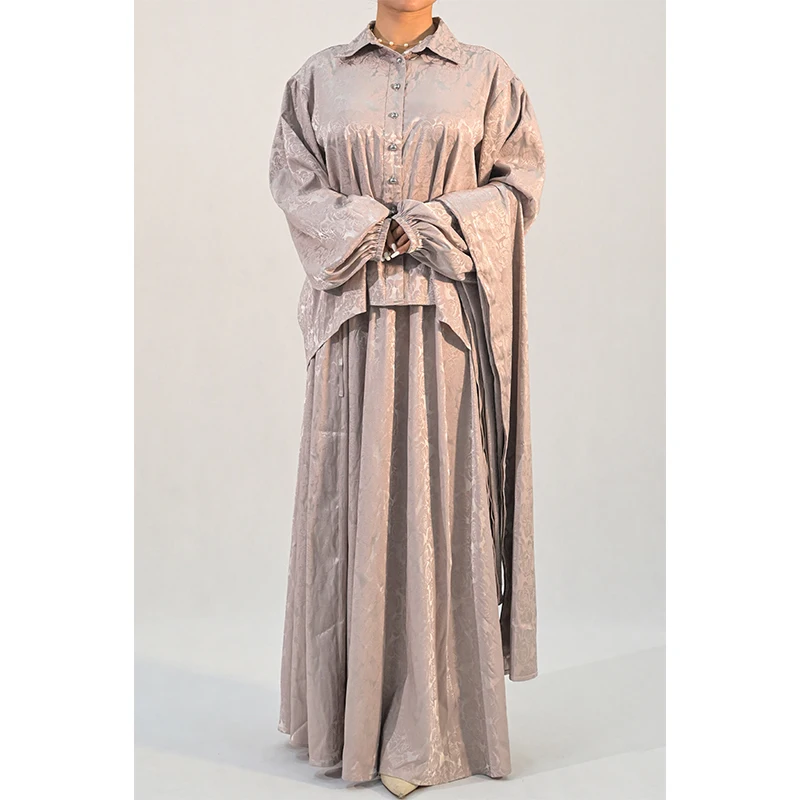 Elegant Abaya Modest Fashion Exquisitely Luxurious Feel Abaya Women Muslim Dress