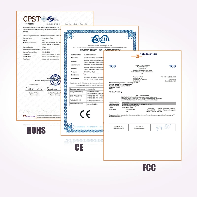 Exercise Fitness Calorie Cordless Smart Jump Rope Smart Skipping Rope With Digital Counter App