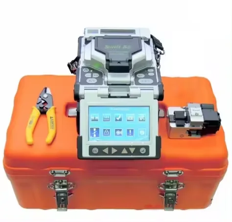 High Reliability Performance Fibre Optic Cable Splicing machines Core Alignment Fiber Fusion Splicer S3