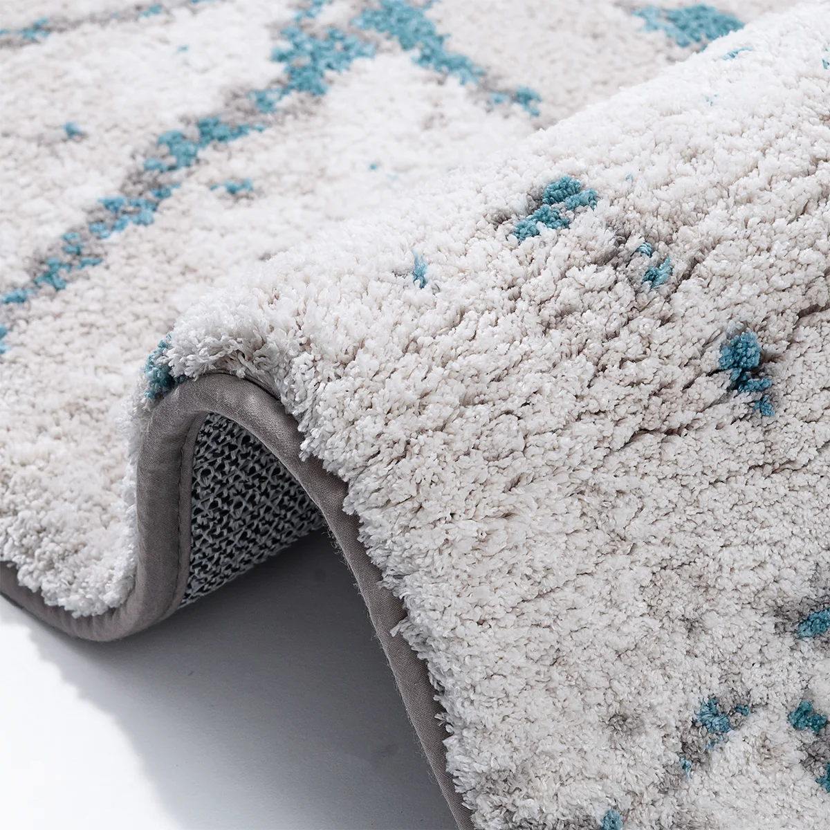 DADA Super Absorbent Instant Drying Kids Anti slip Shaggy Tufted Bath Mat