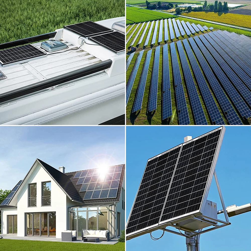 Sunpal Mini Small Solar Panel 12V 18V 50W 100W 120W Custom Monocrystalline Solar Panels for Home