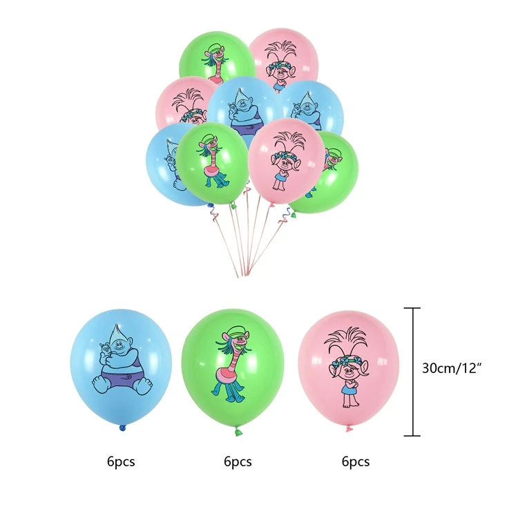 Set Stoviglie Trolls World Tour Per Feste - Piatti, Tovaglioli E Tovaglia Per Compleanno Bambini - Foto 12