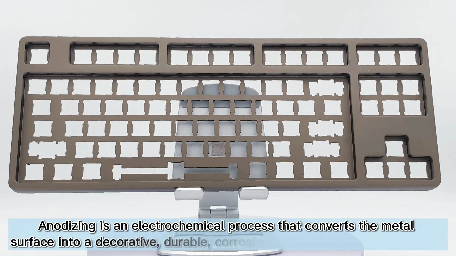 Mechanical Keyboard Kit Brass 60 Keyboard Plate,Tray Mount