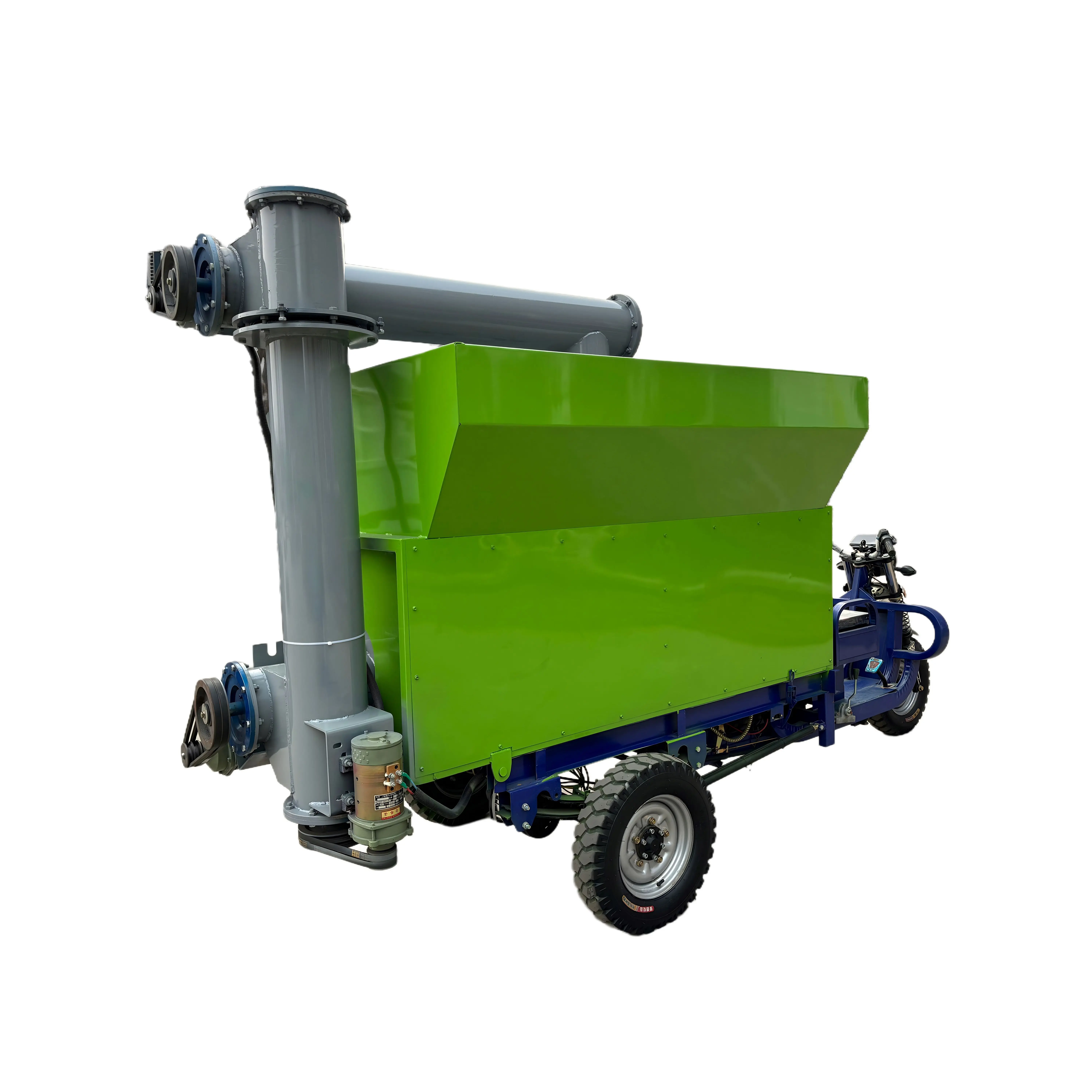 Automatic spreading Fertilizer and grain transport truck  Feed Mixing Tank