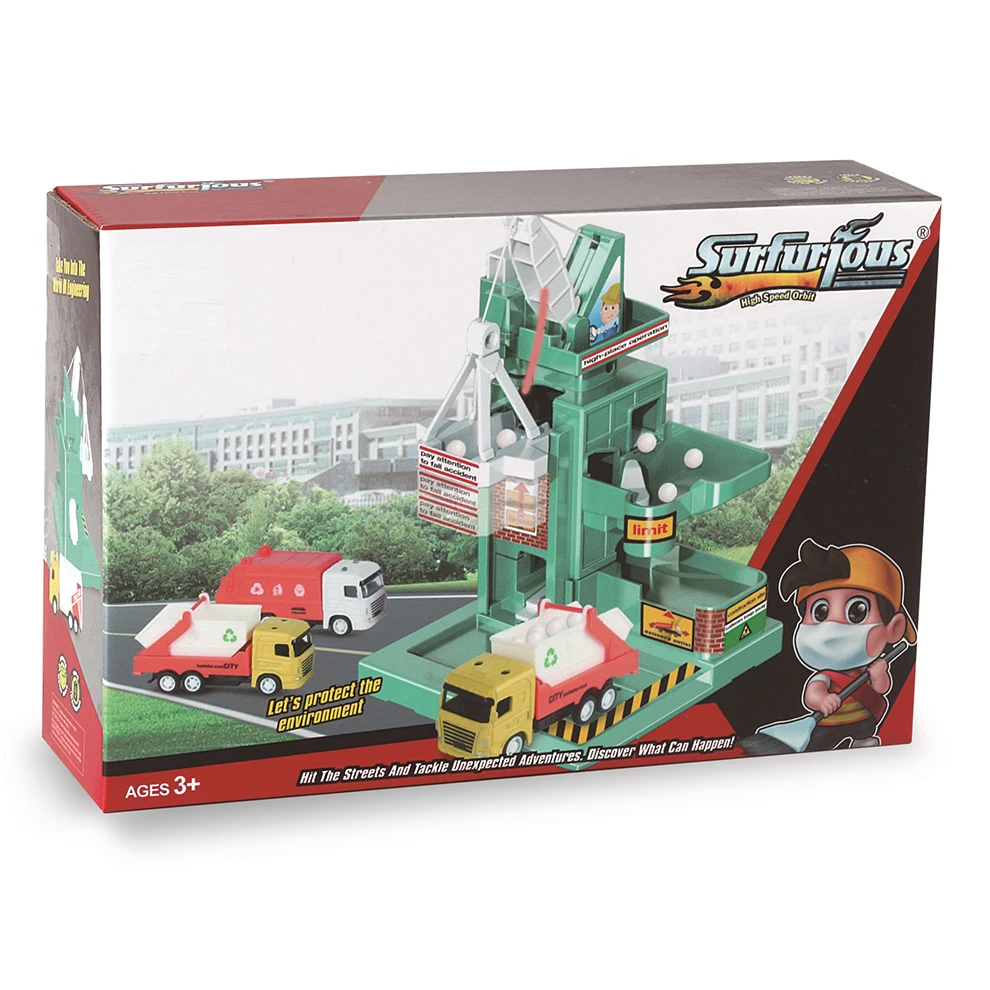 Shantou Detachable Simulation Vehicle Kids Toy Engineering With Balls