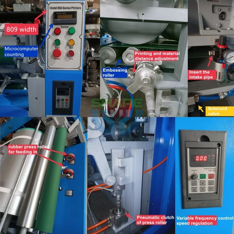 Printing Machine for Paper Bag Tag Printer Flour Bag Printing Machine