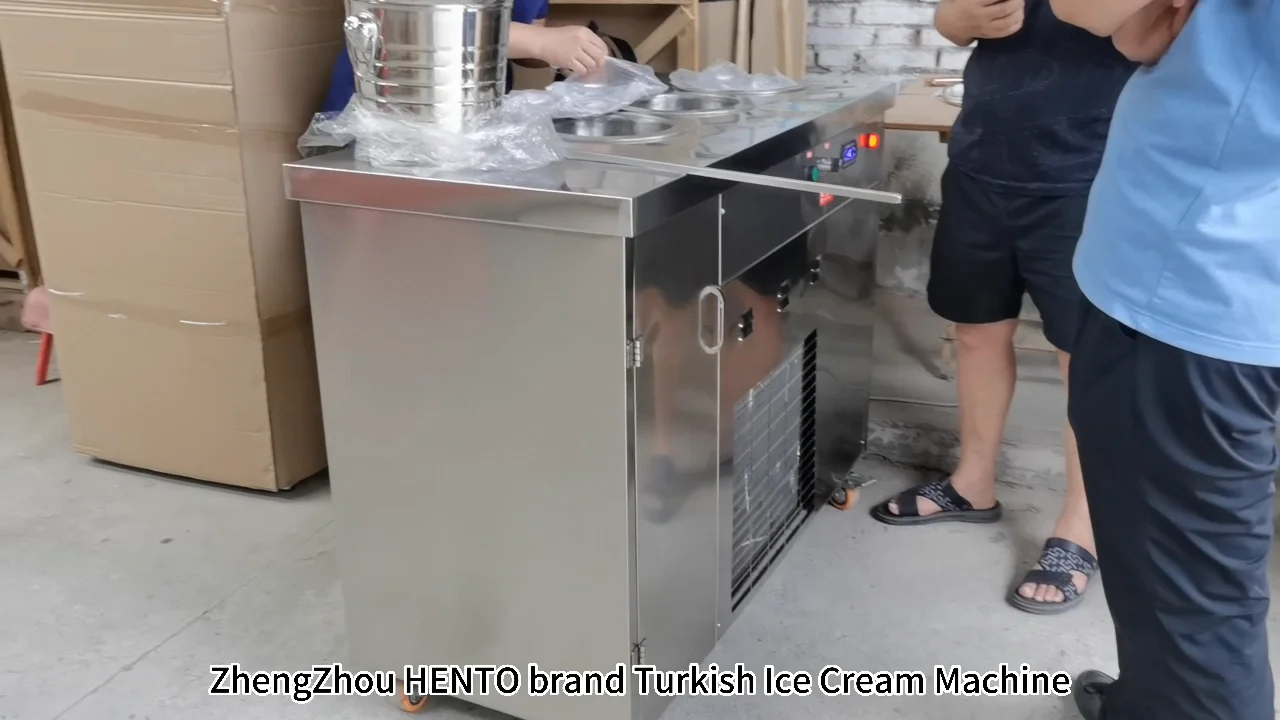 Turkish ice cream machine hot sale