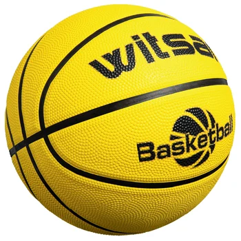Standard Size 3 4 5 6 7 rubber  customized basketball ball for wholesale