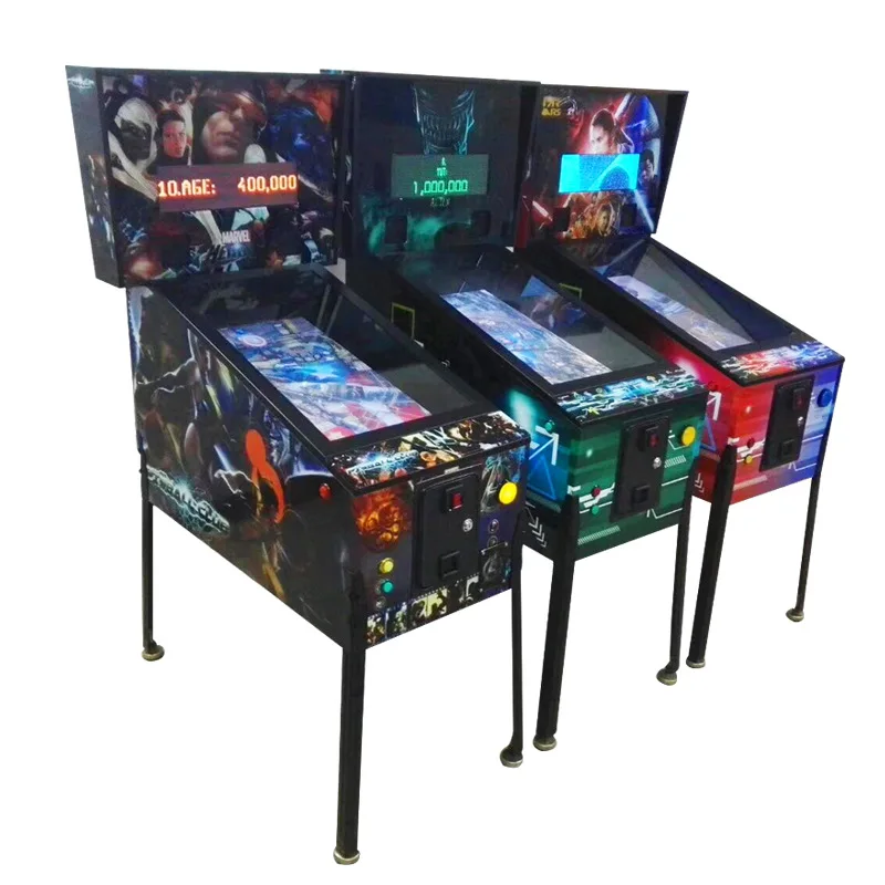 High Quality Coin Operated 4k 49 Inch Screen Maquinas Pinball 6 Bolas