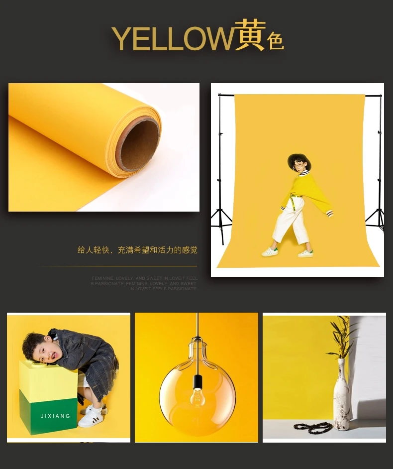 2.72x11m Roll Photography Studio Photo Shoot Backdrop Solid Color Seamless Background Paper