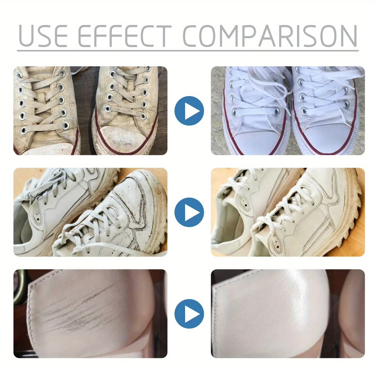 Shoes Stain Removal Yellowing Whitening Wash Care Allinone Waterless White Shoes Cleaner Buy